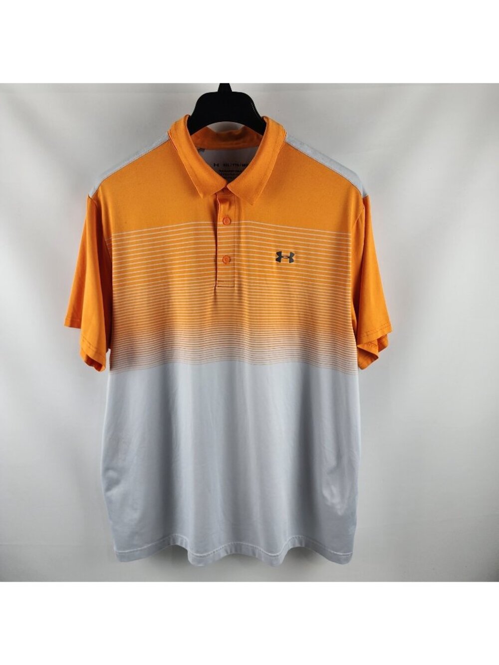 Under Armour Shirt Mens 2XL Multi Colorblock The Playoff Polo Logo